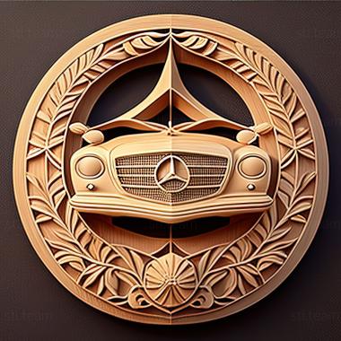 3D модель Mercedes Benz E (STL)